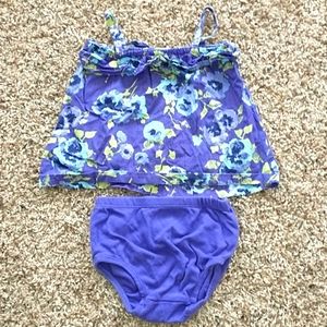 2 pc Isaac Mizrahi Indigo set size 12m